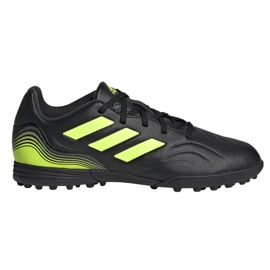Ghete de fotbal Adidas Jr Copa Sense.3 Tf FX1976 negru negru Ghete de fotbal Adidas Jr Copa Sense.3 Tf FX1976 negru negru