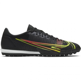 Pantof de fotbal Nike M Mercurial Vapor 14 Academy Tf CV0978 negru negru
