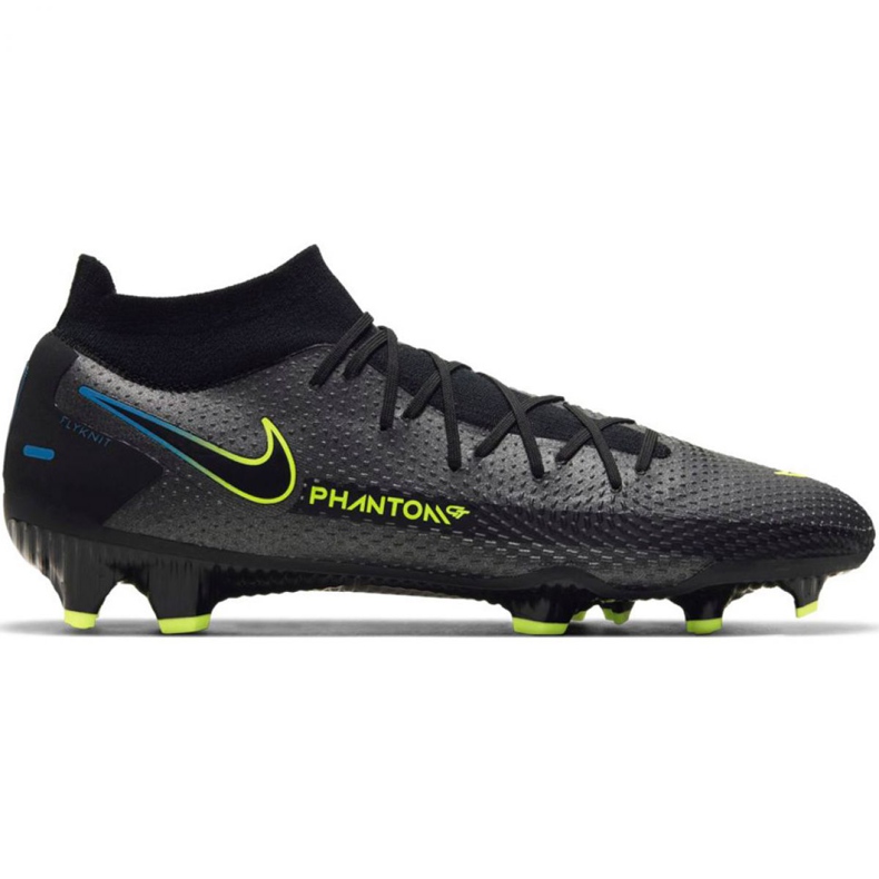 Pantof de fotbal Nike Phantom Gt Pro Df Fg M CW6600 090 negru negru