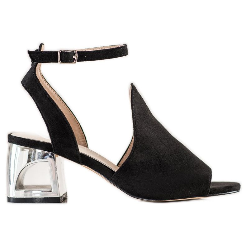 Filippo Sandale încorporate elegante negru Filippo Sandale încorporate elegante negru