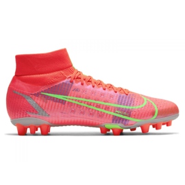 Pantofi de fotbal Nike Superfly 8 Pro Ag M CV1130-600 coral roșu