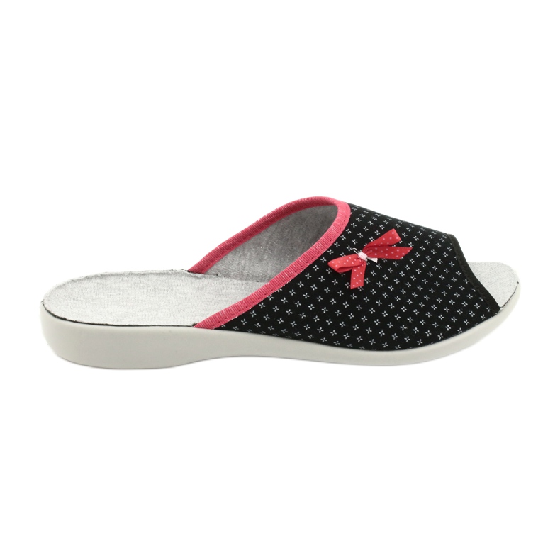 Pantofi de damă Befado pu 254D109 Viki negru roșu