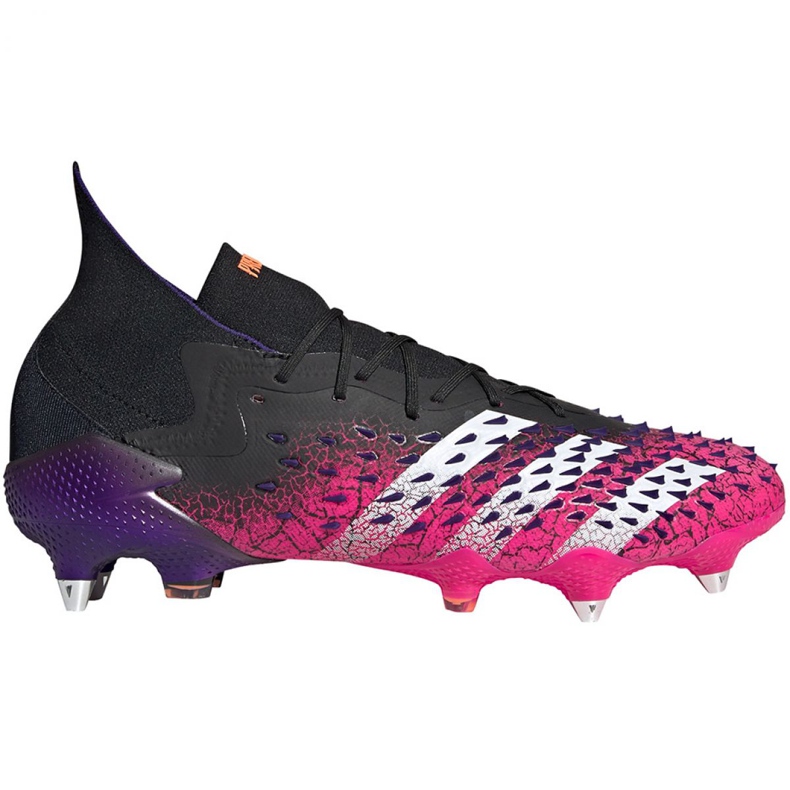 Ghete de fotbal Adidas Predator Freak.1 Sg M FW7243 multicolor roz Ghete de fotbal Adidas Predator Freak.1 Sg M FW7243 multicolor roz