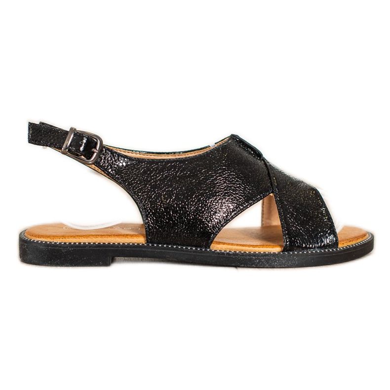 Filippo Sandale negre clasice negru