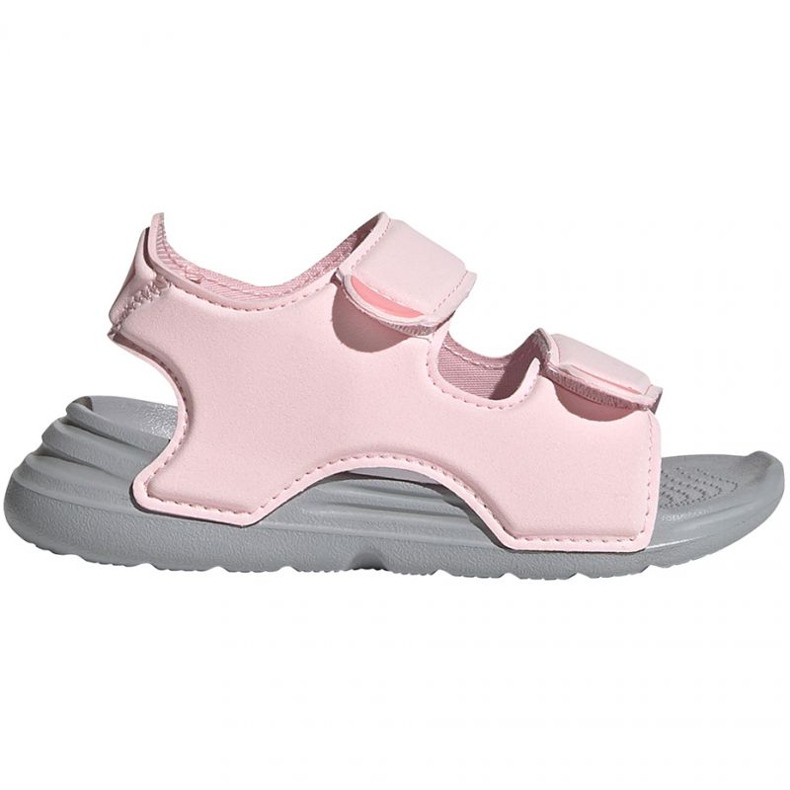 Sandale adidas Swim Sandal I Jr FY8065 ['albastru marin', 'roz'] roz