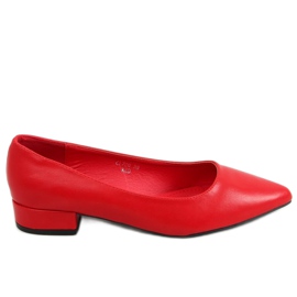 Pompe cu toc înalt, roșu simplu CL70Q Roșu roşu