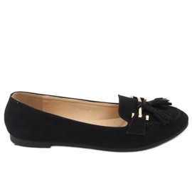 Mocasini dama negri 99-08A Negru