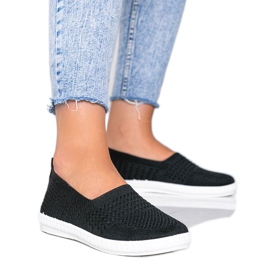 Adidași negri Slip On Fwork negru