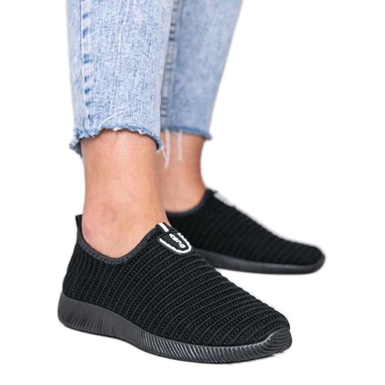 Adidași sport negri Fă-o negru