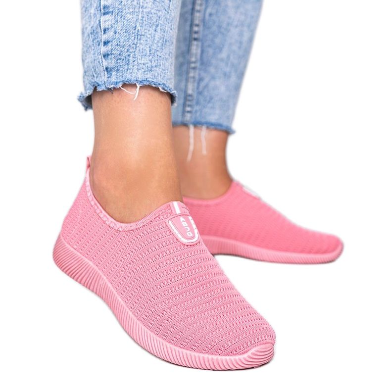 Adidași sport de culoare roz „Do it”