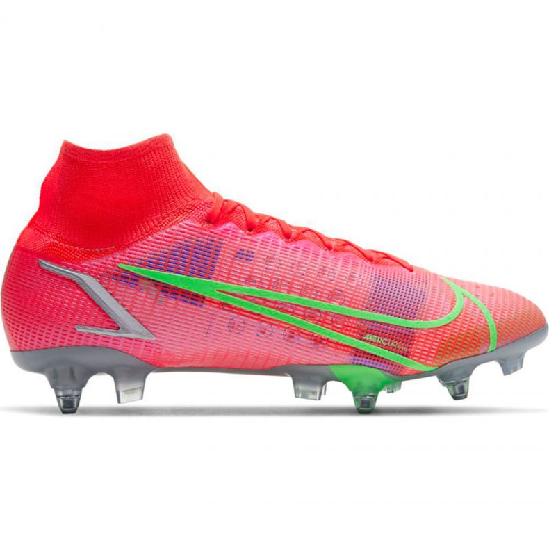 Pantof de fotbal Nike Mercurial Superfly 8 Elite SG-PRO Ac M CV0960 600 portocale portocale si rosii