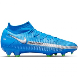 Pantof de fotbal Nike Phantom Gt Pro Df Fg M CW6600 400 albastru albastru