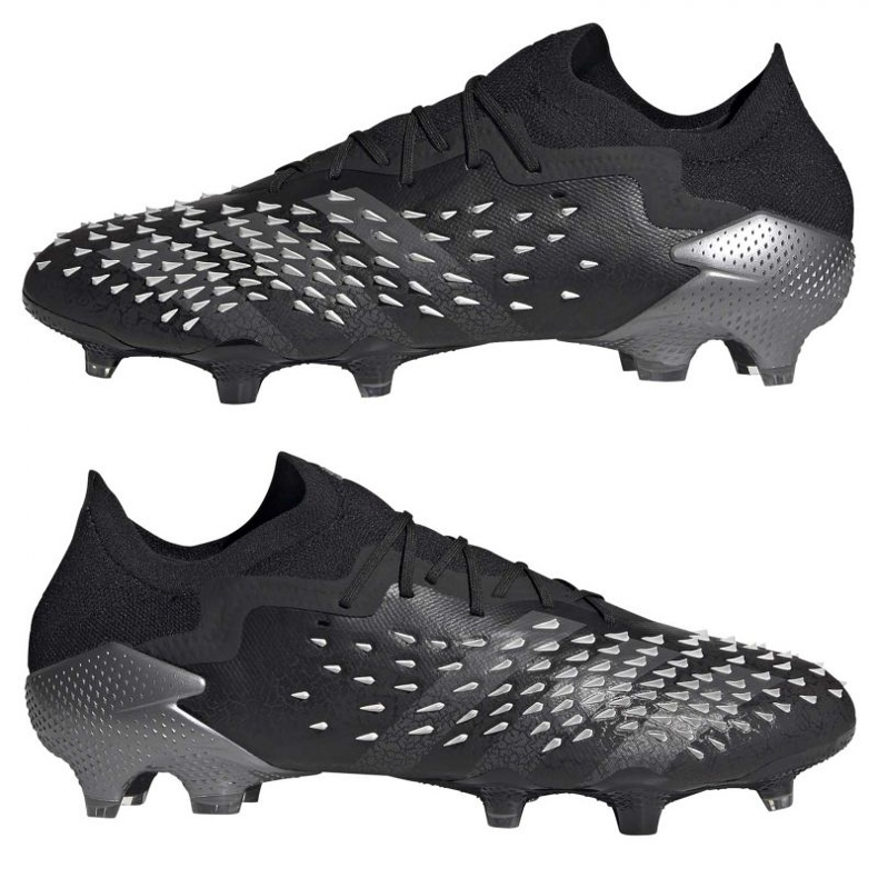 Ghete de fotbal Adidas Predator Freak .1 L Fg FY1028 negru negru