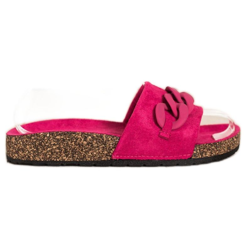 SHELOVET Papuci la modă cu ornament portocale