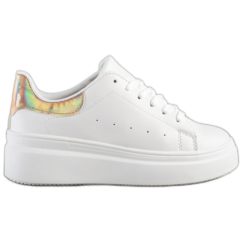 SHELOVET Adidași confortabili alb