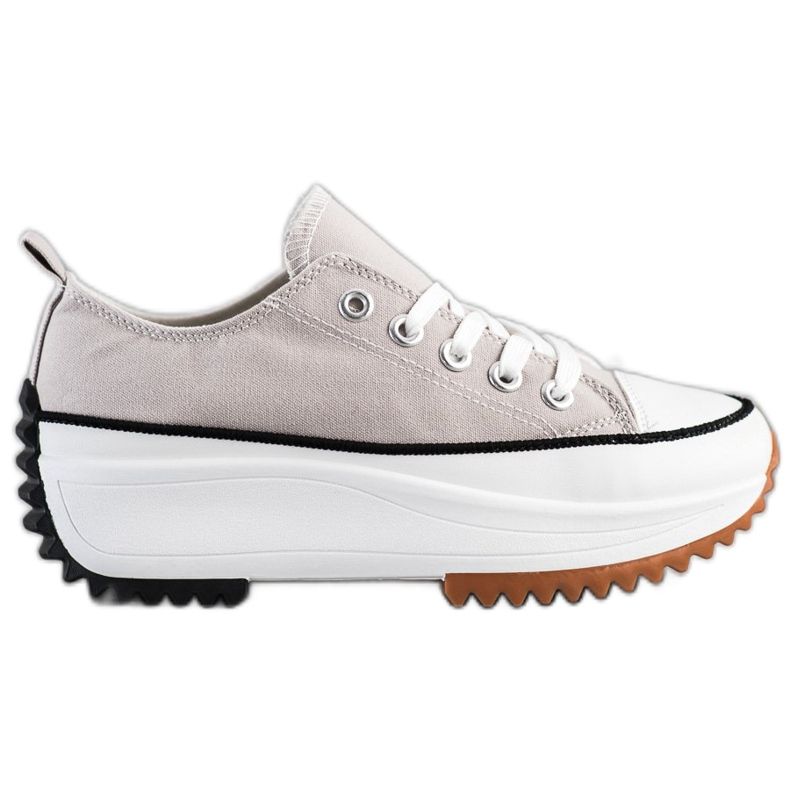 SHELOVET Adidași pe o platformă înaltă gri