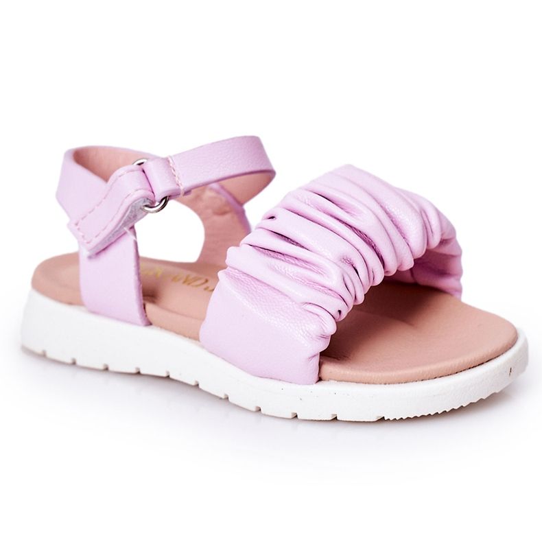 FR1 Sandale pentru copii cu Velcro Violet Aimy