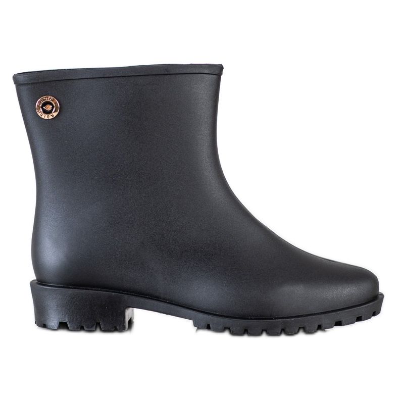 SHELOVET Galoșii mat clasici negru
