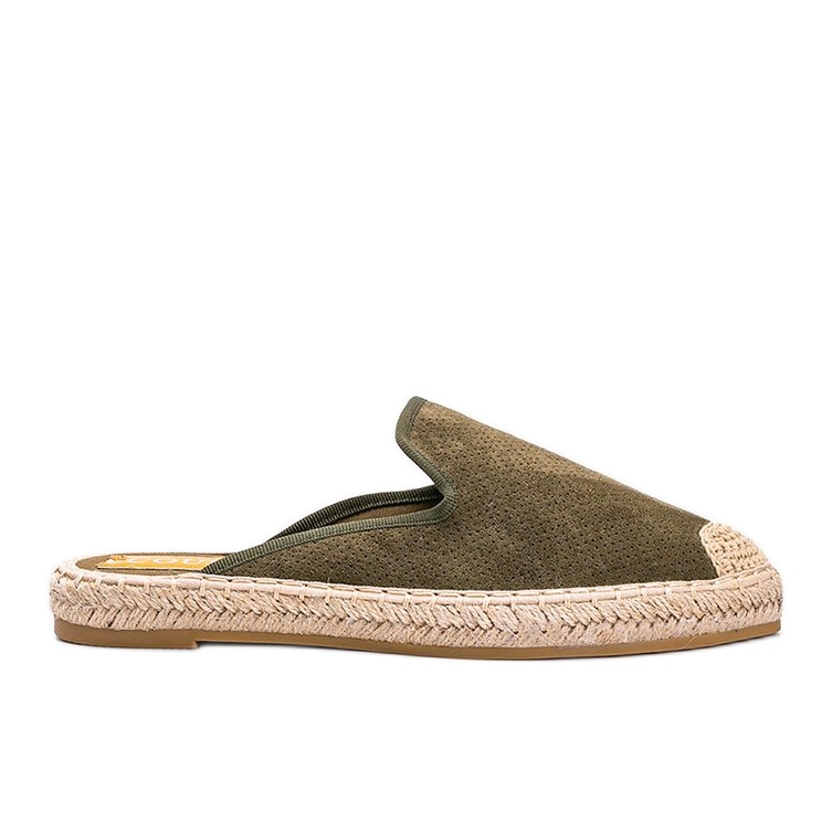 Flip-flops verzi cu front Kinshasa încorporat verde Flip-flops verzi cu front Kinshasa încorporat verde