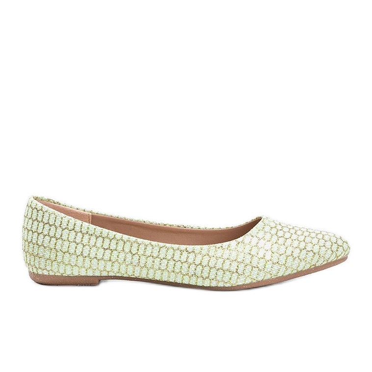 Balerini Rios verzi lucioși verde