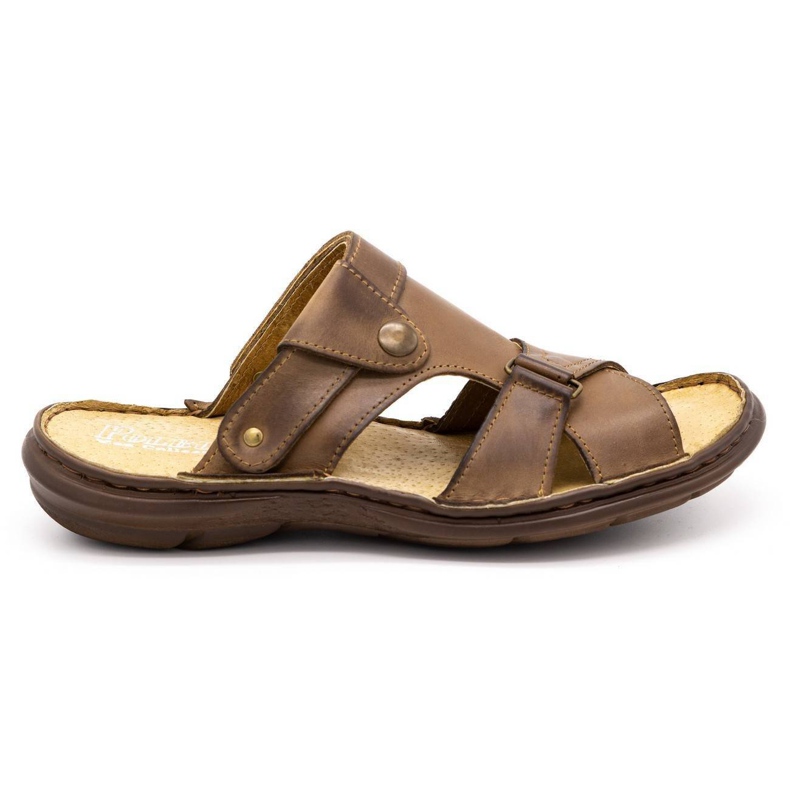 Polbut Papuci bărbați 024 maro