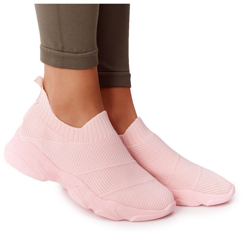 PS1 Pantofi sport pentru femei Slip-on Pink Yoga Class roz