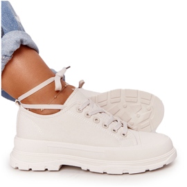 Adidași pentru femei Beige Timp de călătorie pe tălpi mari bej