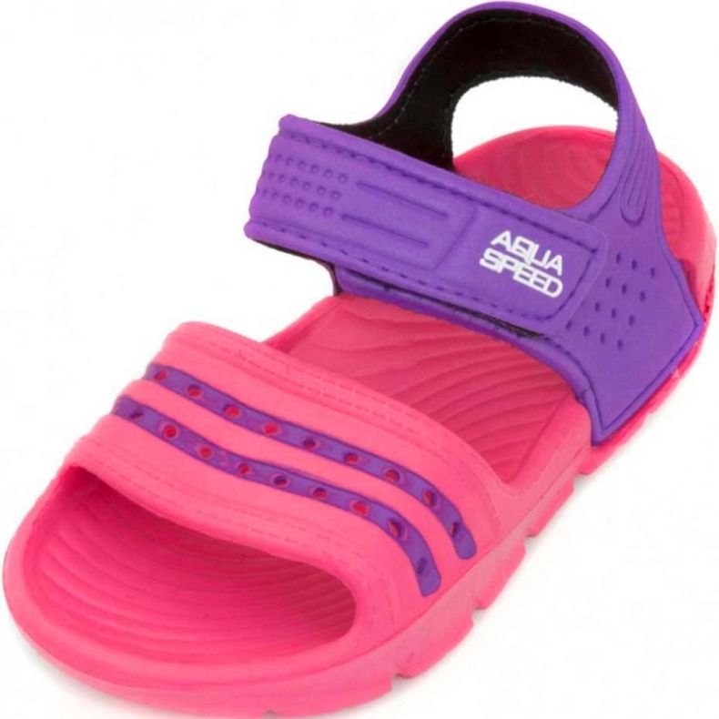 Aqua-Speed Sandale de fetiță roz roz roz violet