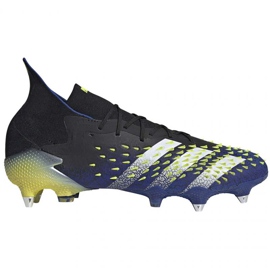 Ghete de fotbal Adidas Predator Freak .1 Sg M FY0747 bleumarin, multicolor albastru marin