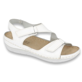 Inblu pantofi de damă sandale 158D113 alb Inblu pantofi de damă sandale 158D113 alb