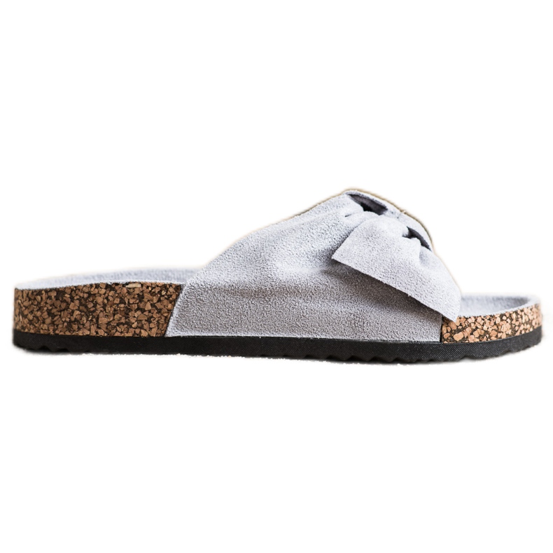 Papuci casual confortabili VINCEZA gri