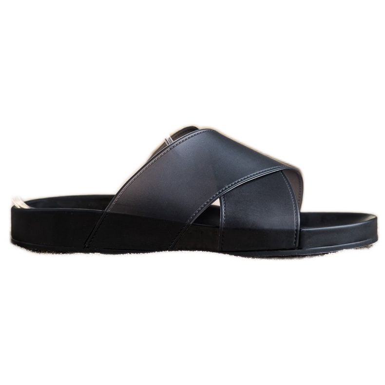 SHELOVET Papuci de cauciuc la modă negru