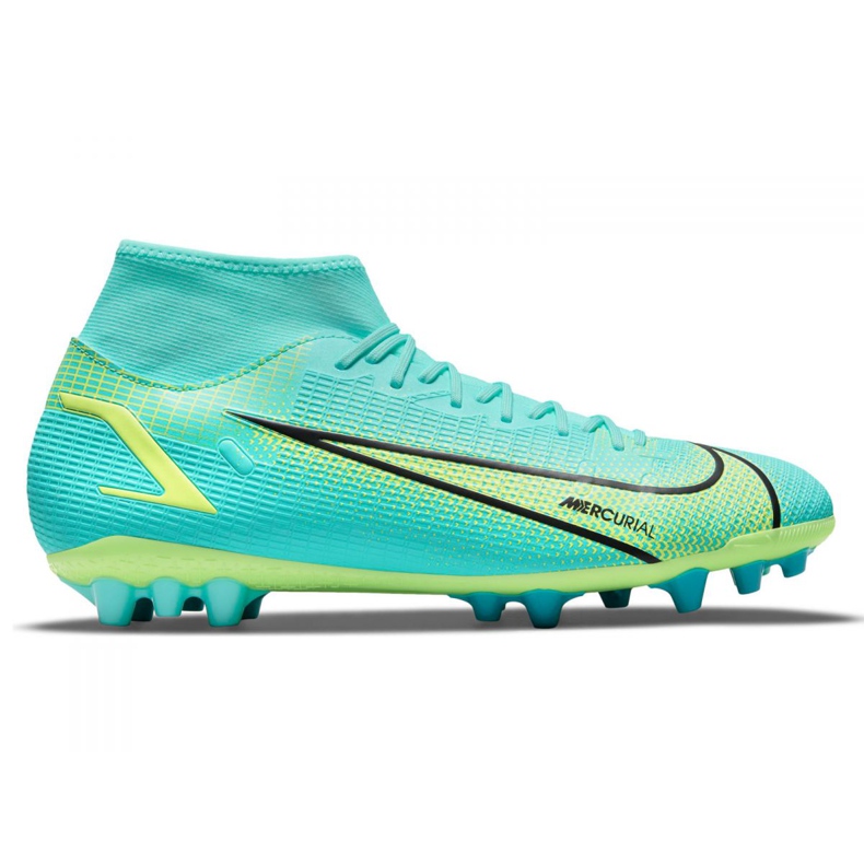Pantofi de fotbal Nike Superfly 8 Academy Ag M CV0842-403 multicolor albastru Pantofi de fotbal Nike Superfly 8 Academy Ag M CV0842-403 multicolor albastru