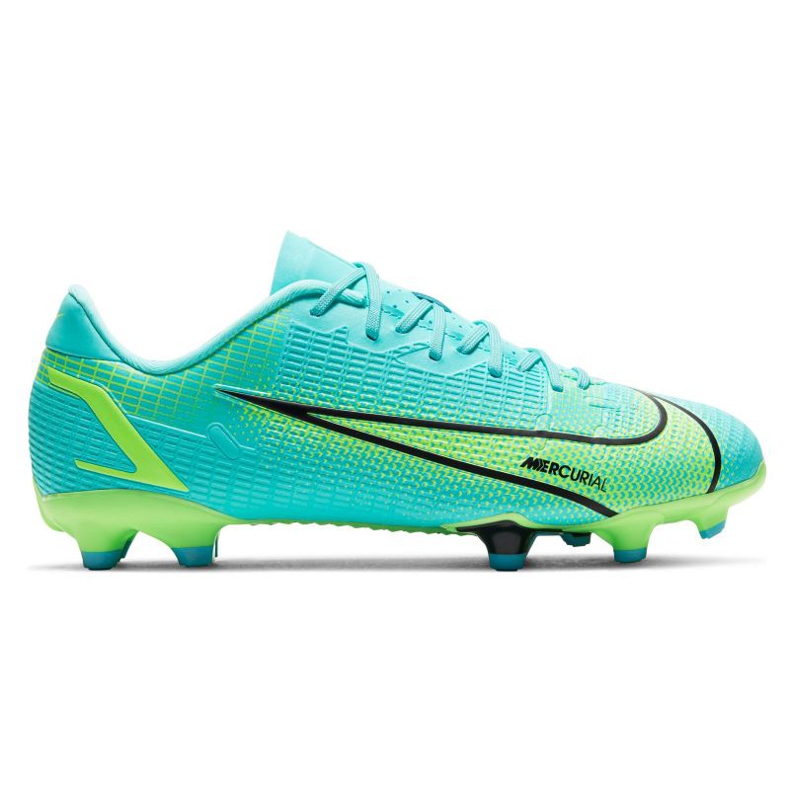 Pantofi de fotbal Nike Vapor 14 Academy Mg Jr CV0811-403 albastru verde verde
