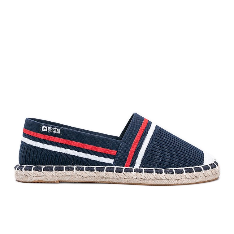 Espadrile bleumarin de dama Big Star Anim albastru