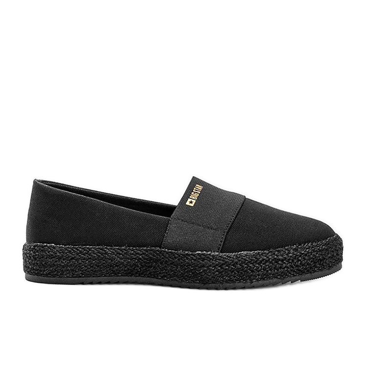 Espadrile BeShi negre Big Star pentru femei negru Espadrile BeShi negre Big Star pentru femei negru