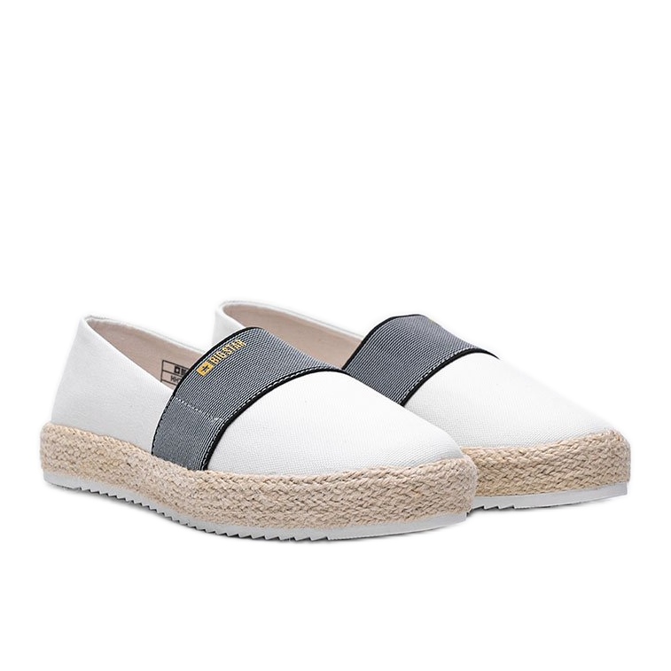 Espadrile albe pentru femei de la Big Star BeShi