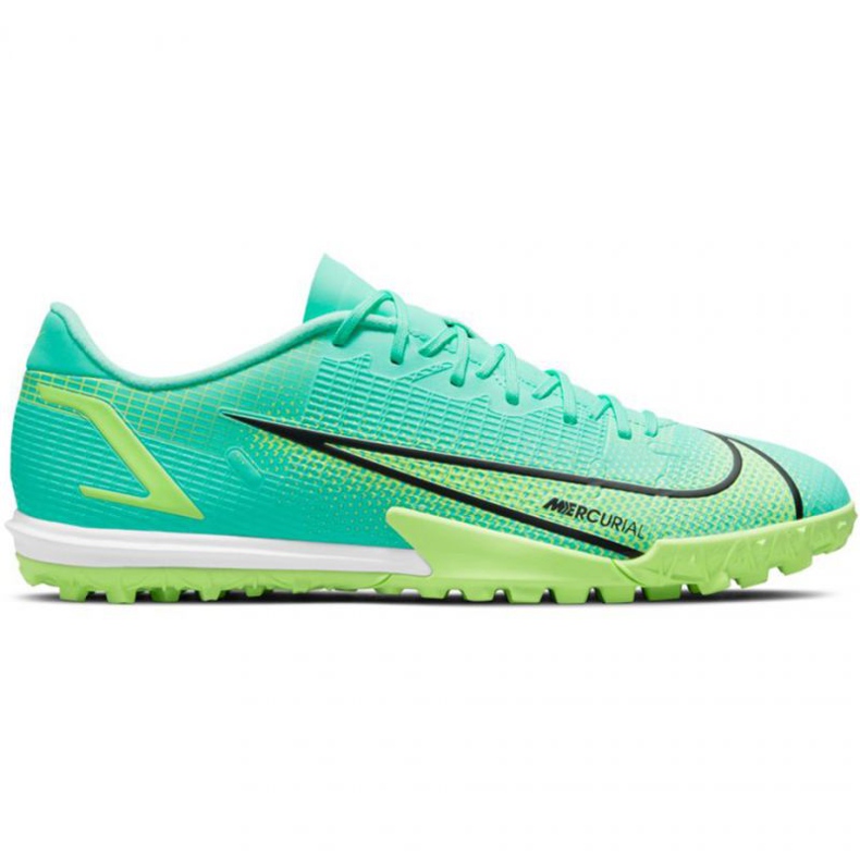 Pantof de fotbal Nike Mercurial Vapor 14 Academy Tf M CV0978 403 verde verde Pantof de fotbal Nike Mercurial Vapor 14 Academy Tf M CV0978 403 verde verde