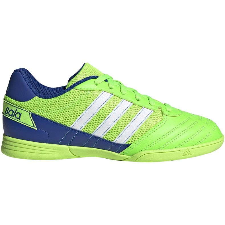 Pantofi de fotbal Adidas Super Sala Junior verde FV2640