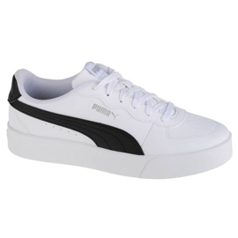 Pantofi Puma Skye Clean W 380147 04 alb negru Pantofi Puma Skye Clean W 380147 04 alb negru