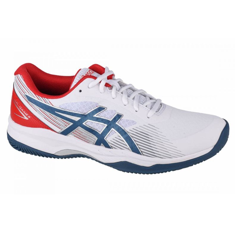 Asics Gel-Game 8 Clay / OC M 1041A193-102 alb roșu albastru