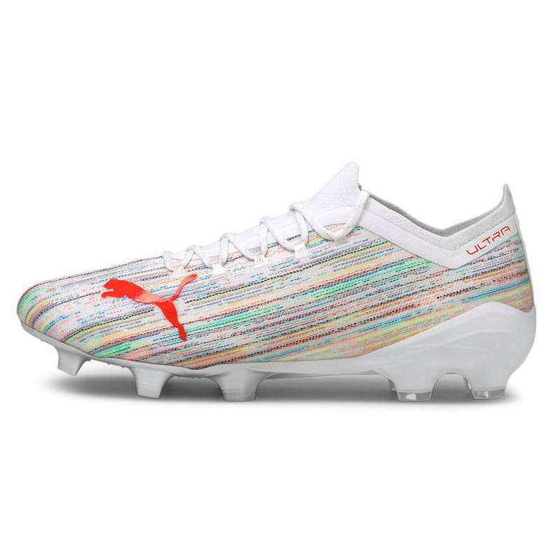 Ghete de fotbal Puma Ultra 1.2 Fg / Ag M 106299-04 multicolor alb