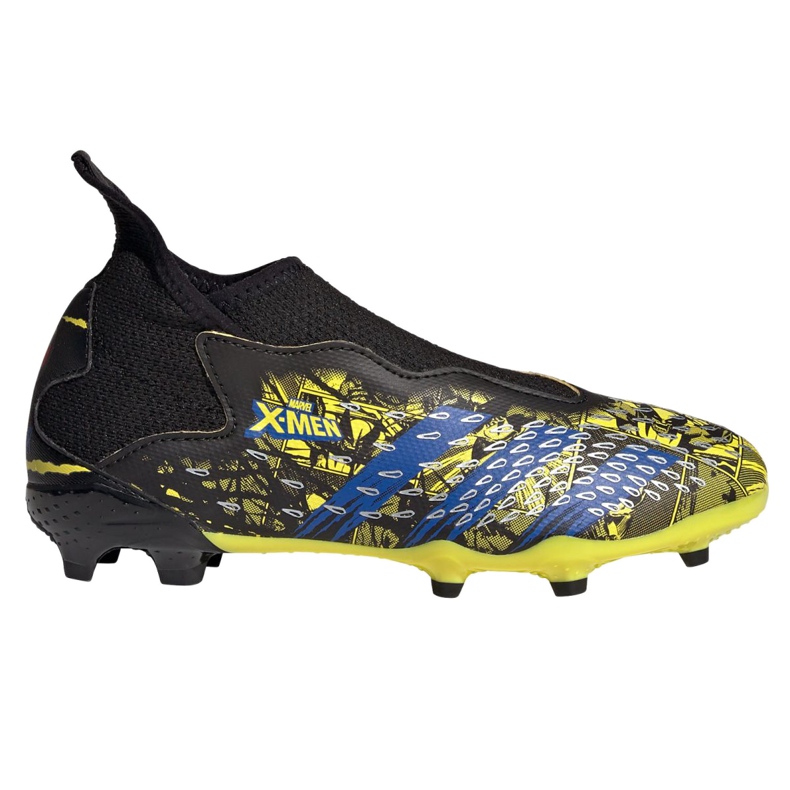 Ghete de fotbal Adidas Predator Freak.3 Ll Fg Jr GZ7553 multicolor galben Ghete de fotbal Adidas Predator Freak.3 Ll Fg Jr GZ7553 multicolor galben