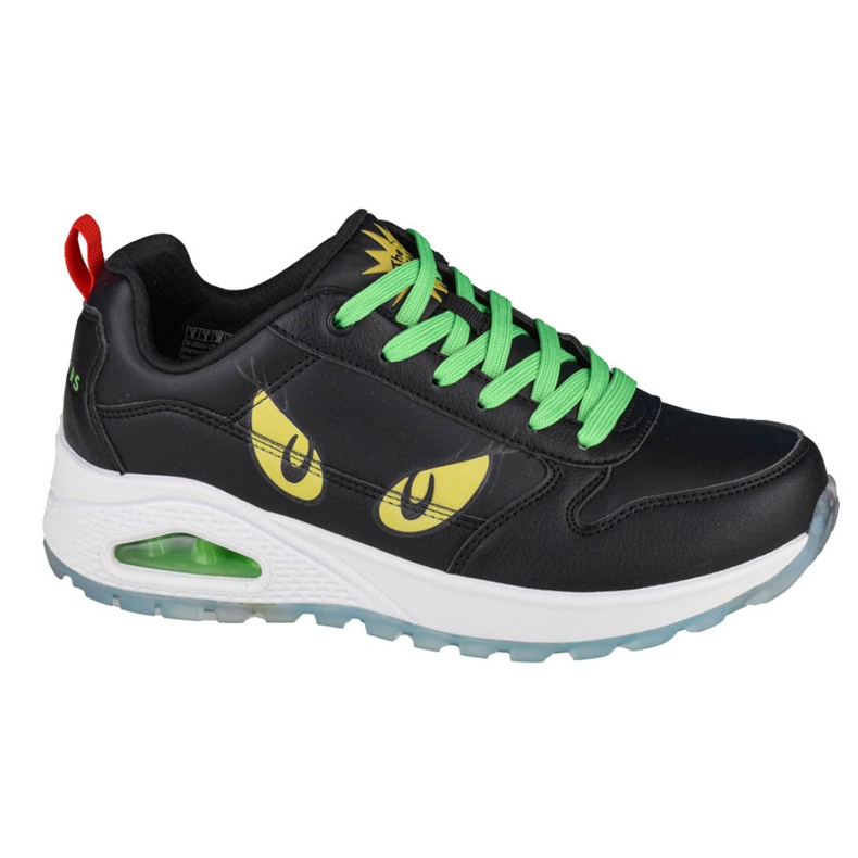 Skechers Uno Rugged-You're A Mean One W 155326-BKMT negru verde galben Skechers Uno Rugged-You're A Mean One W 155326-BKMT negru verde galben