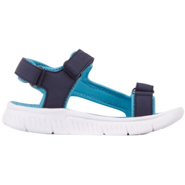 Sandale pentru copii Kappa Kana bleumarin și turcoaz 260886K 6766 albastru marin albastru Sandale pentru copii Kappa Kana bleumarin și turcoaz 260886K 6766 albastru marin albastru