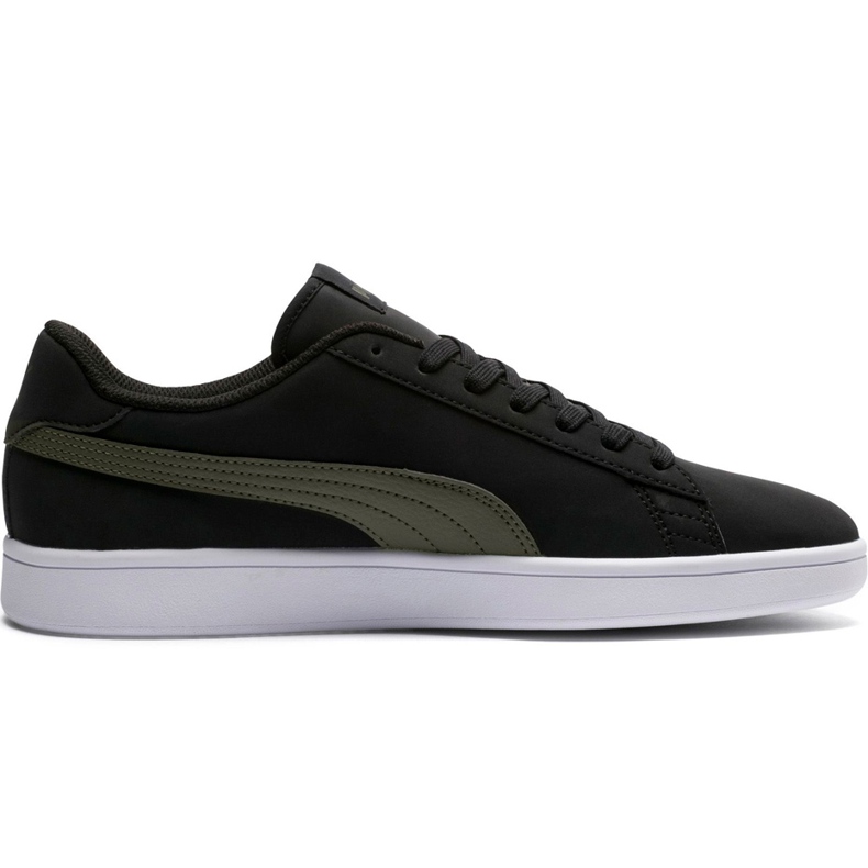 Încălțăminte pentru bărbați Puma Smash v2 Buck negru 365160 05 kaki