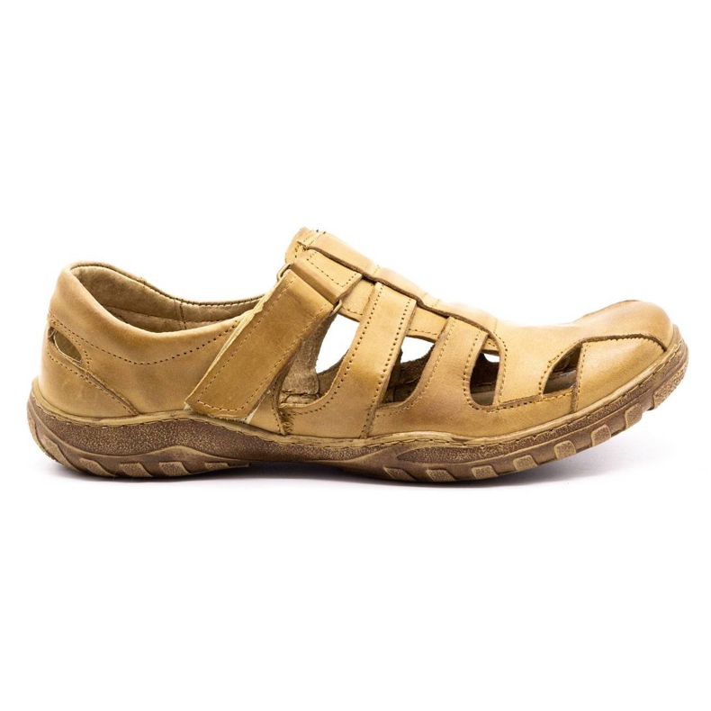 Polbut Încălțăminte ajurată pentru bărbați 237 pentru bej de vară