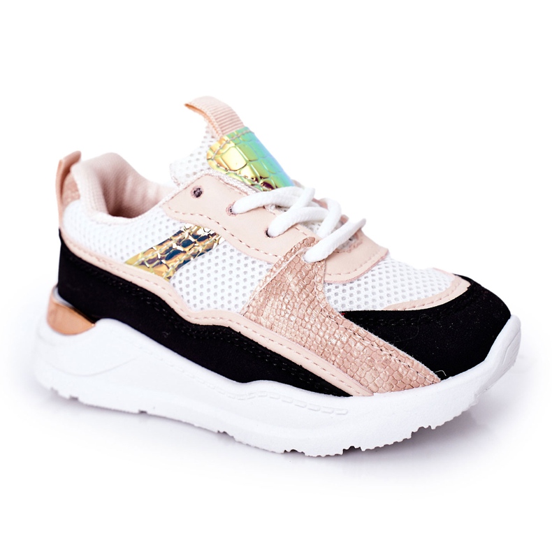 Pantofi sport pentru copii Adidași Negru-Roz Timp de joc alb