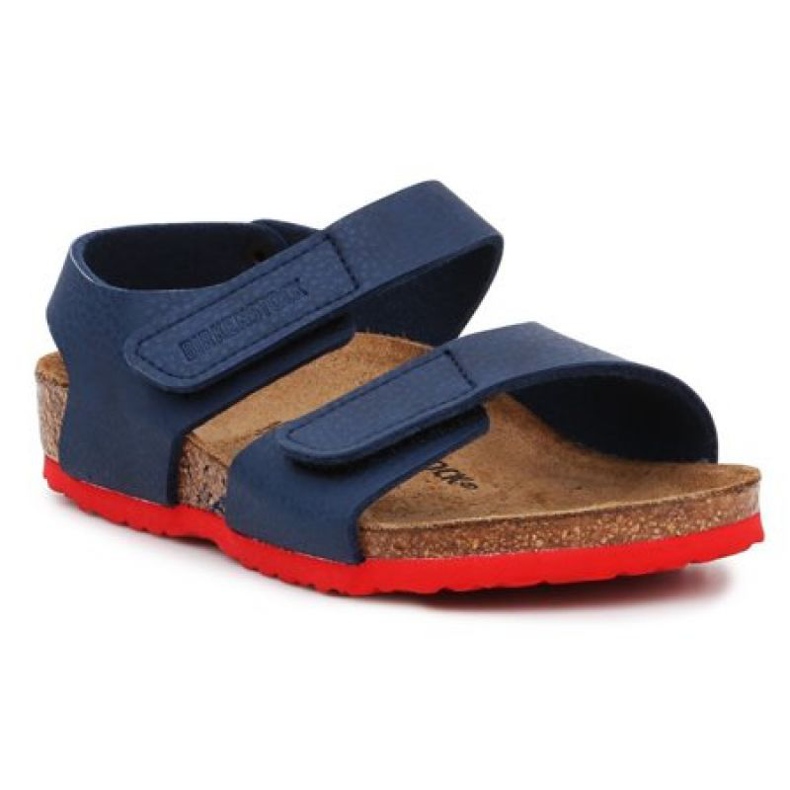 Birkenstock Palu Kids Logo Bs 1019073 negru albastru marin Birkenstock Palu Kids Logo Bs 1019073 negru albastru marin