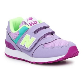 Pantofi New Balance Jr PV574BVM roz verde